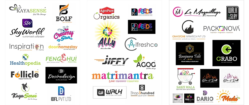 Selected logo designs by ItsDigimark