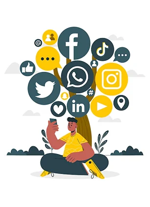 Selected social media marketing artwork by ItsDigimark