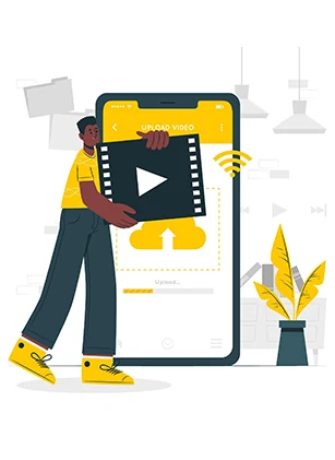 Selected promotional video production artwork by ItsDigimark